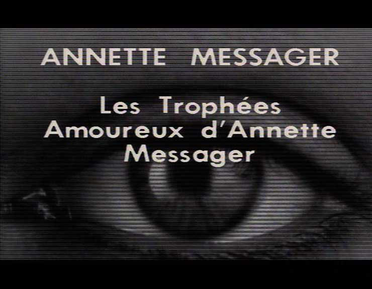 Les Trophées Amoureux d Annette Messager